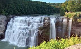 Letchworth Park waterfall