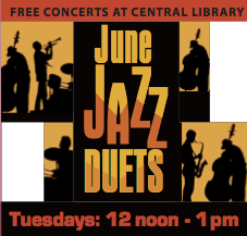 Free Concerts at Central Library graphic