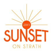 Sunset on Strath logo