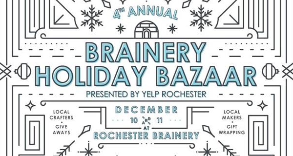 Rochester Brainery Holiday Bazaar logo