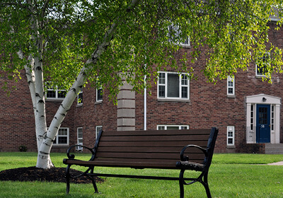 Elmwood Manor Courtyard