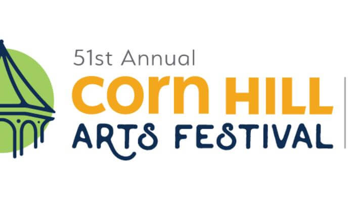 51st Annual Corn Hill Arts Festival logo.