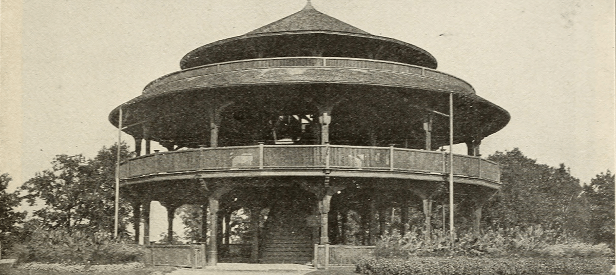 Photograph of the Children's Pavilion at Highland Park.